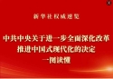 《中共中央关于进一步全面深化改革、推进中国式现代化的决定》一图读懂