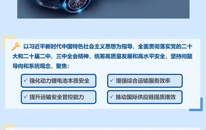 一图读懂《关于加快提升新能源汽车动力锂电池运输服务和安全保障能力的若干措施》